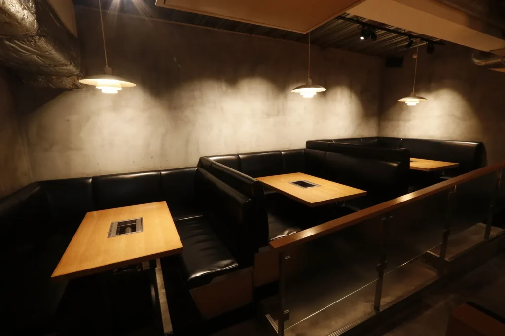  テーブル席の画像