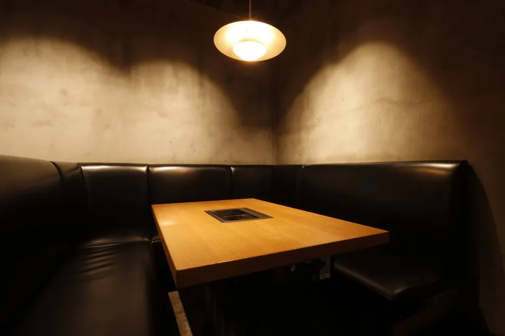 テーブル席の画像