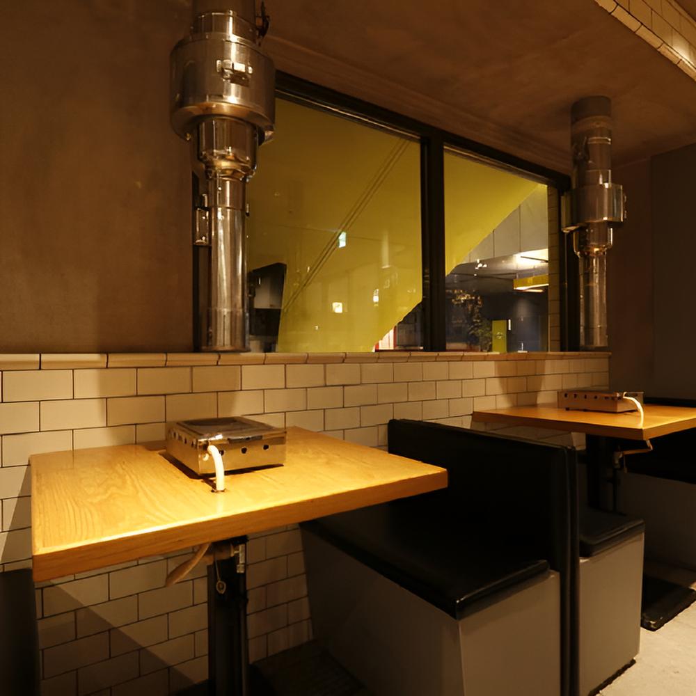 テーブル席の画像